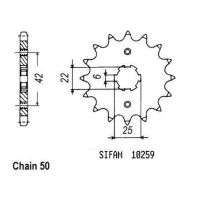 Přední řetězové kolečko Honda
